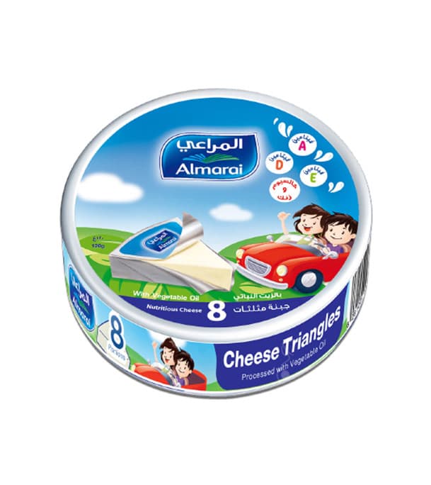 ALMARAI Triangles Cheese 8 pcs Saudi Arabia