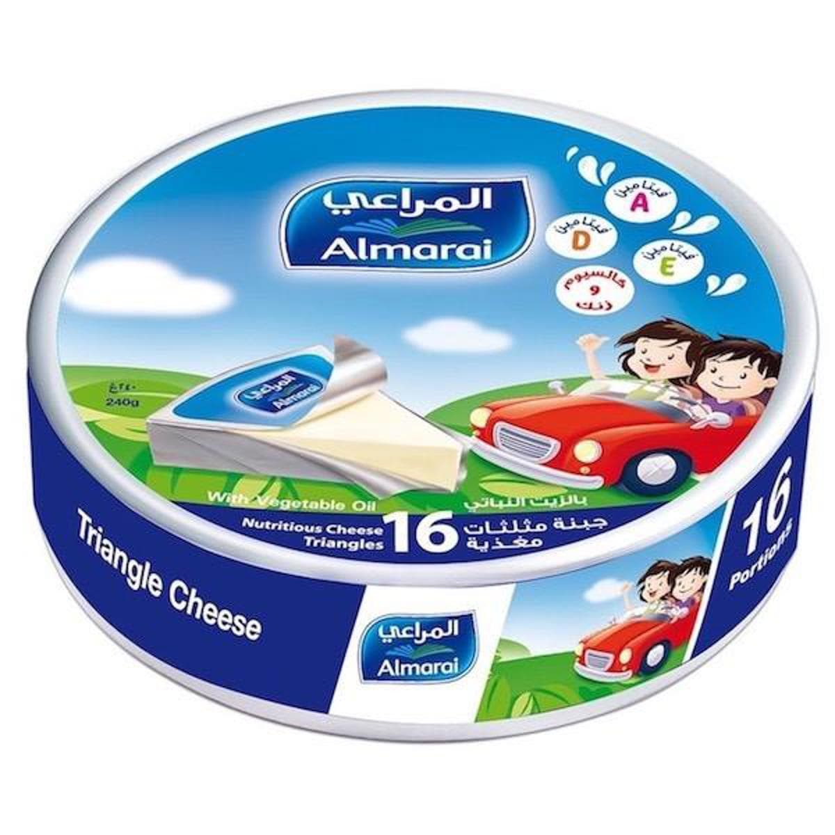 Almarai Triangle Cheese (16 Slices)