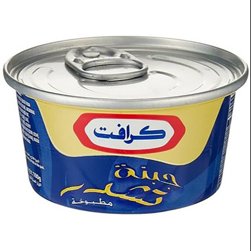 Kraft Processed Cheddar Cheese Tin, 190g(bahrain) 190g