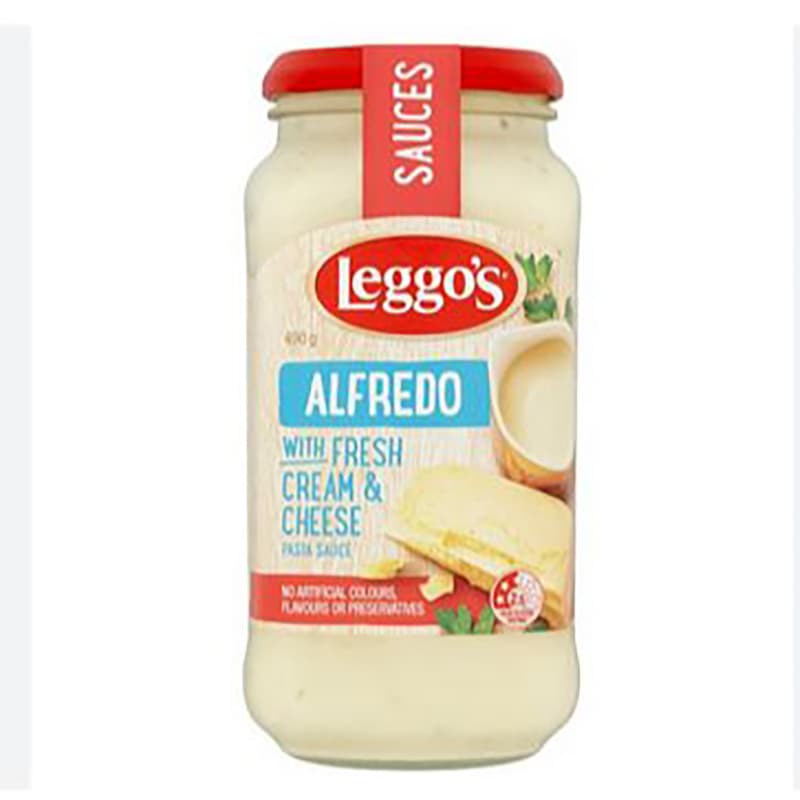 Alfredo With Fresh Cream & Cheese Pasta Sauce 490g