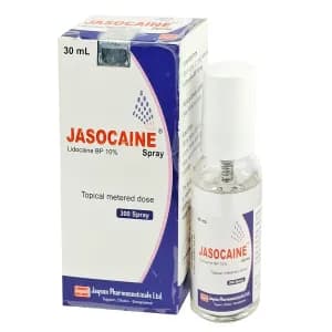 Jasocaine Spray 10% (30ml Bottle)