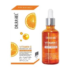 Dr. Rashel Vitamin C Brightening & Anti-Aging Face Serum with Hyaluronic Acid (50ml Bottle)