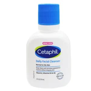 Cetaphil Daily Facial Cleanser Normal to Oily Skin (59ml Bottle)
