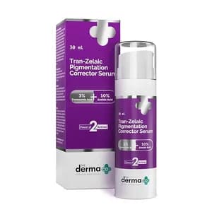 The Derma Co Tran-Zelaic Pigmentation Corrector Serum with 3% Tranexamic Acid & 10% Azelaic Acid (30ml Bottle)