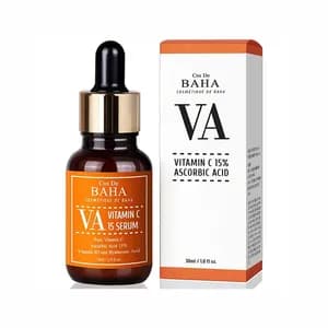 Cos De BAHA VA Serum with Vitamin C 15% and Ascorbic Acid (30ml Bottle)