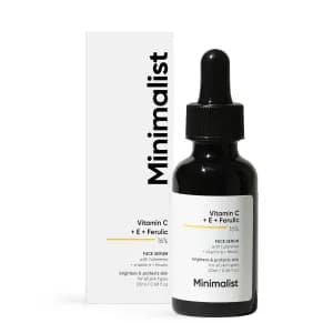 Minimalist Vitamin C + E + Ferulic 16% Face Serum (20ml)