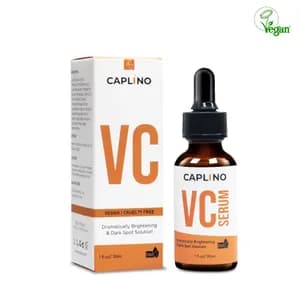 Caplino Vitamin C Serum with Brightening & Dark Spot Solution (30ml Bottle)